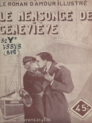 cover image of Le mensonge de Geneviève